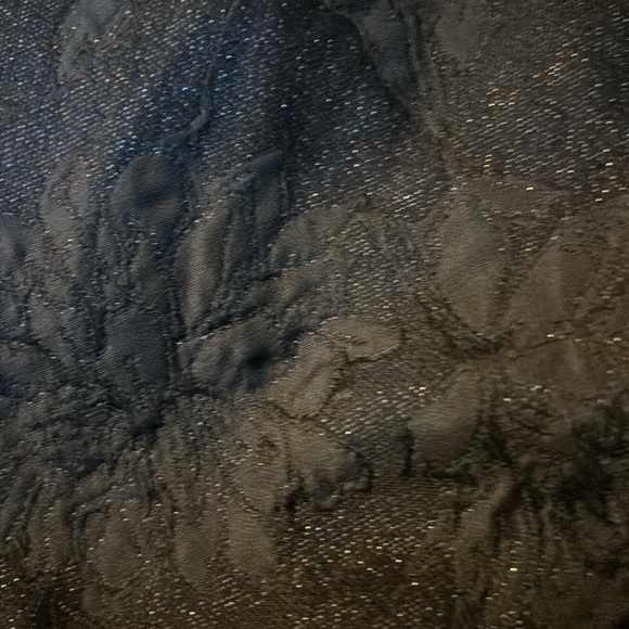 Tahari Bow Front A-line Jaquard Skirt Black Dress Women’s Size 4 NWT - Picture 7 of 11